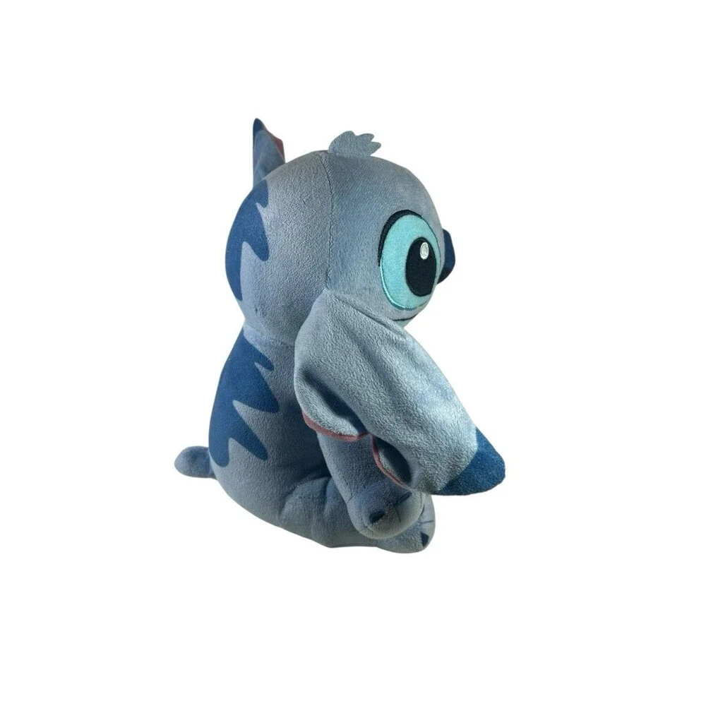 Disney Stitch Plush 12.5” Sitting Lilo & Stitch Blue Stuffed Animal Toy